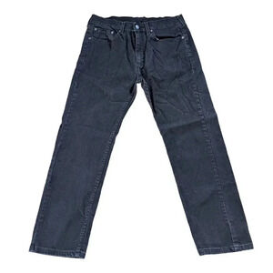 Levi's 505 Red Tab Men's Black Denim Jeans Size 32x29